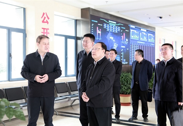 张佩峰 陈一夫拜访省公共资源交易中心